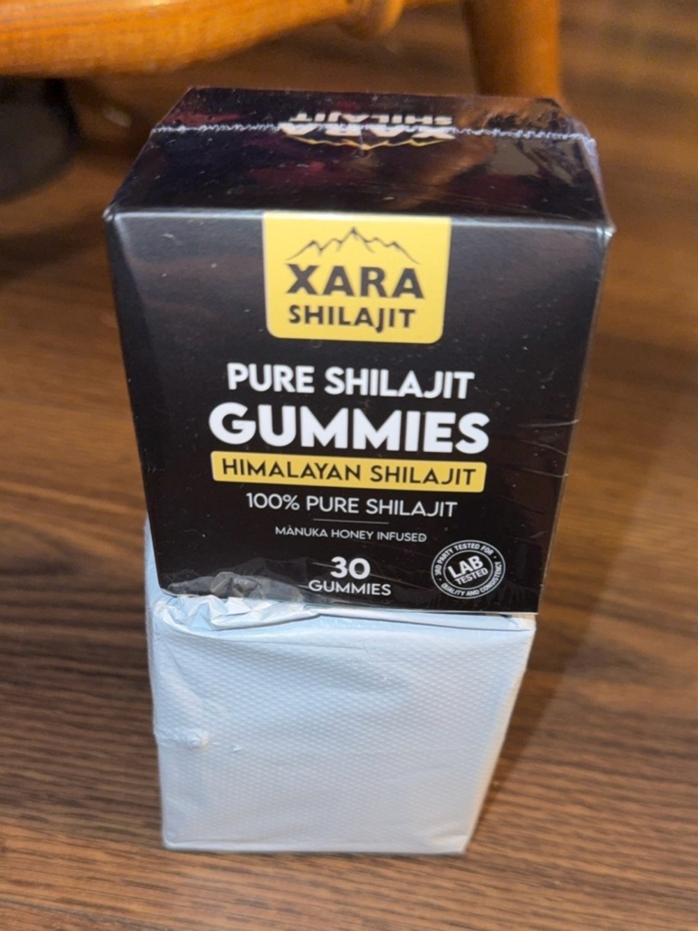 Pure Shilajit Gummies - Black and Yellow